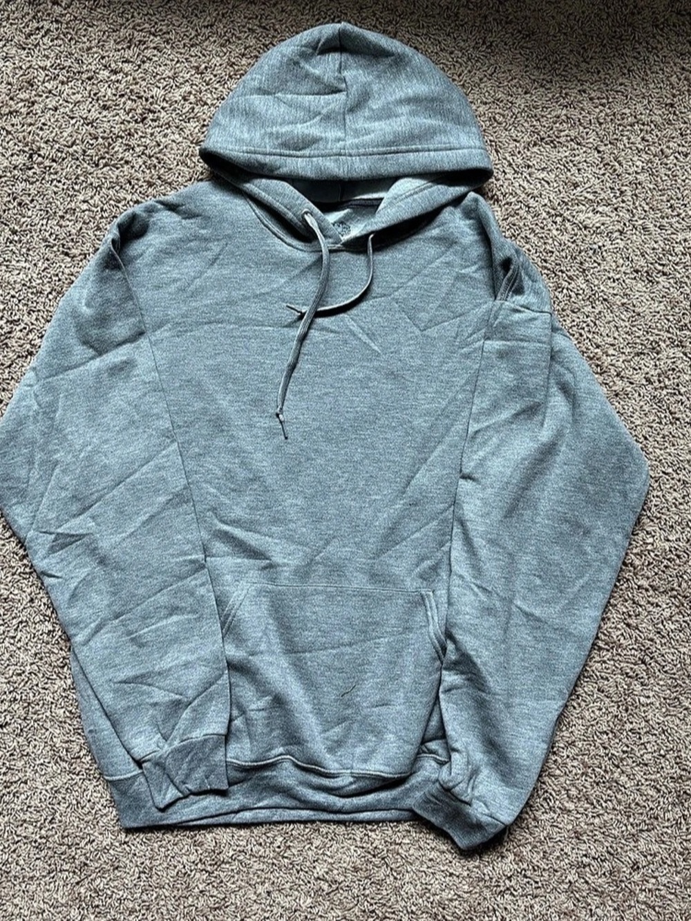 Fruit of the Loom Gray Hoodie Size Large